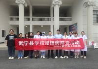 【筑牢校园健康防护墙】武宁县人民医院开展校园结核病筛查活动