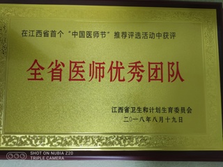 2018年全省医师优秀团队